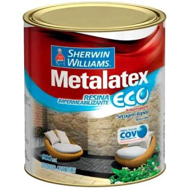 Imagem de Resina Impermeabilizante Metalatex 7490002 à Base de Água Antiderrapan