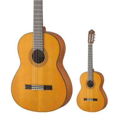 Imagem de Violão Acústico Clássico Yamaha CG122MC Nylon Tampo Maciço Natural