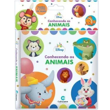 Imagem de Livro - Livro de Pano Disney Baby - Conhecendo os Animais