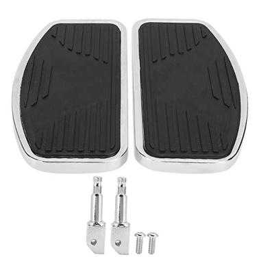 Imagem de KIMISS Apoio para os pés placa do pedal de motocicleta serve para para Shadow ACE VT400/750 97-03 + pedal traseiro de motocicleta apoio para pés de motocicleta placa de