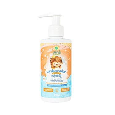 Imagem de Condicionador Infantil e bebê Vegano Ingredientes 100% Naturais Óleos Essenciais Laranja Doce extrato de camomila