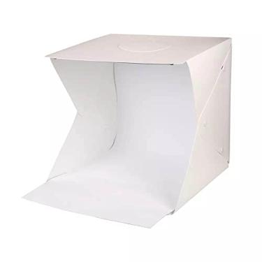 Imagem de Mini Estúdio Fotográfico Portátil 40cm com Luzes de LED