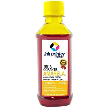 Imagem de Refil de Tinta Compatível Inkprinter Amarelo para Impressoras Epson L606, L4150, L4160, L6161, L6171 (250ml)