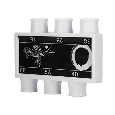 Imagem de Palhetas de latão duráveis tubo de afinação, guitarra E B G D A E afinador de plástico, para guitarras acústicas guitarras elétricas