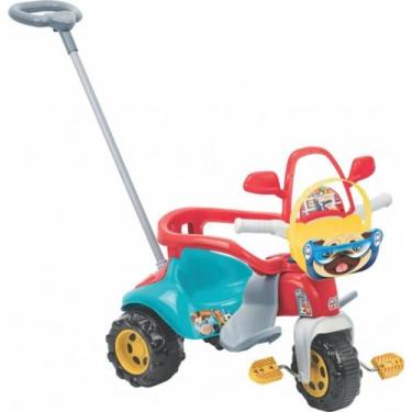 Triciclo Infantil Bandeirante Triciclo Smart Plus - Haste Removível Buzina  Porta Objetos - Velotrol e Triciclo a Pedal - Magazine Luiza