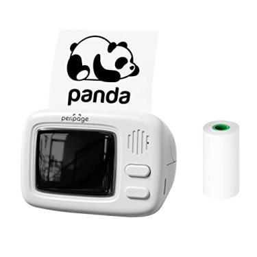 Imagem de A2 Mini Impressora Térmica Pocket Label Maker Tudo em Um BT Connect Etiqueta Adesiva DIY Date icture Photo Label Notas de Notas Diário Recibo com 1 pcs Rolo de Papel Térmico Compatível com