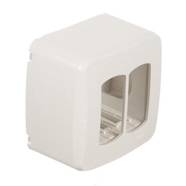 Imagem de Caixa Sobrepor 2 Módulos Branco Miluz Cód. S3B76020 – Schneider