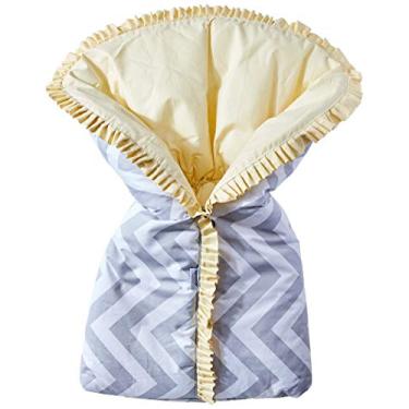 Imagem de Biramar Baby Porta Bebe Estampa Brooklyn Chevron Cinza/Amarelo Amarelo