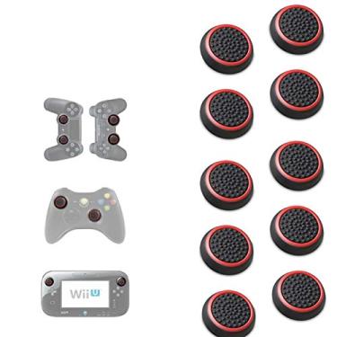 Imagem de TYESHA Capa de controle de joystick com alça de polegar simula 4 peças/10 peças, adequada para PS3, PS4, PS4, Xbox ONE