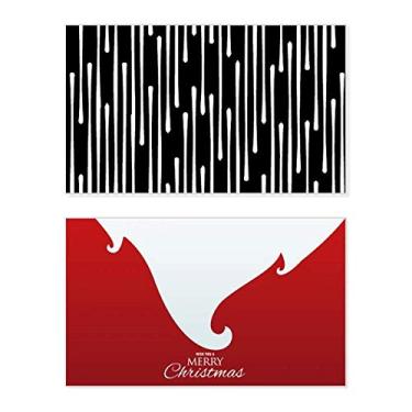 Imagem de Drip Line Art Grain Illustration Pattern Holiday Holiday Merry Christmas Cartões de parabéns Mensagem de Natal
