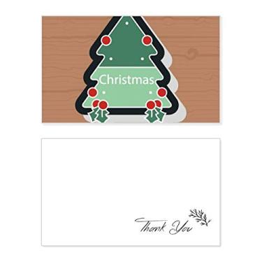 Imagem de Ícone de desenho animado de Natal, árvore de Natal, cartão de agradecimento, aniversário, saudação, casamento, agradecimento