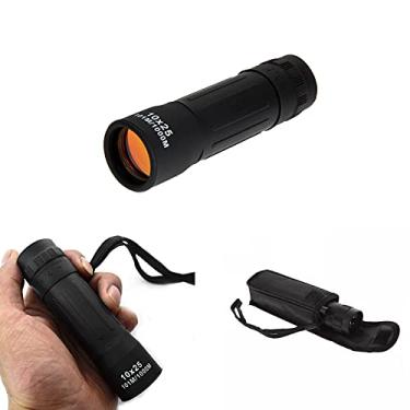 Imagem de Super High Power 10x25 portátil HD OPTICS BAK4 Telescópio monocular para corrida, praia, observação de pássaros, canoagem/iatismo, corrida de cavalos