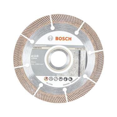 Imagem de Bosch Disco Diamantado Turbo / Segmentado Best For Concrete Para Concreto 110 X 20 X 2 X 8 Mm