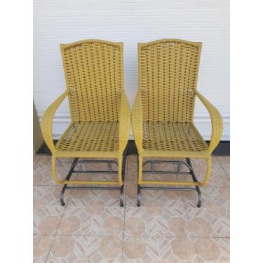Imagem de Cadeira Naja 2 Molas Amarelo ( 2 Unidade) - Lafeli Cadeiras