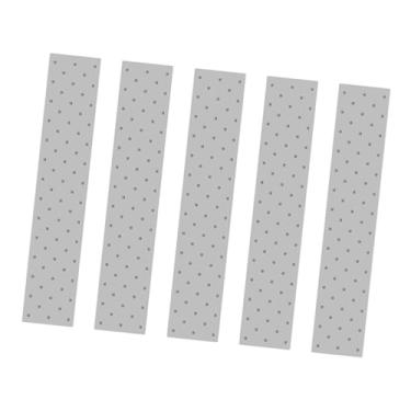 Imagem de ＫＬＫＣＭＳ Filtros para exaustor, 5 peças, folhas de cozinha, papel absorvente de óleo, tecido não tecido, filtro de graxa para fogão, casa, cinza