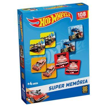 Imagem de Jogo Supermemória Hot Wheels