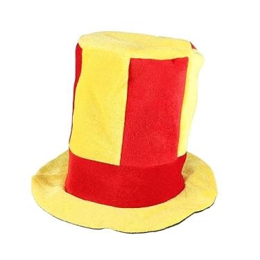 Imagem de Vaguelly de palhaço infantil chapéus de desempenho para homens circo roupas masculina boné de cosplay de férias boné de decoração de festa adulto vestuário inventar adereços