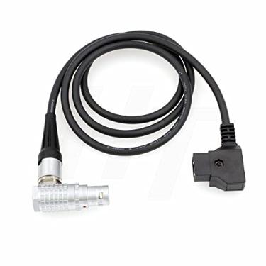 Imagem de Cabo de alimentação HangTon High Flex D-tap P-tap para 90 graus 8 pinos para câmera ARRI Alexa Mini, Amira, Alexa Mini LF (50 cm, ângulo reto de 8 pinos)