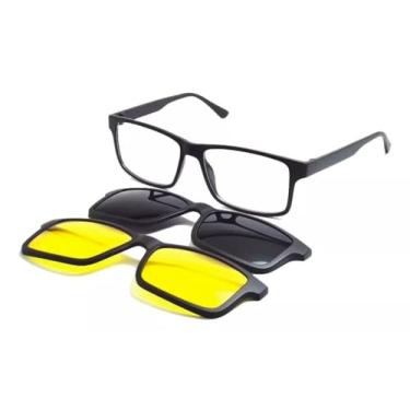 Imagem de Óculos Para Visão Noturna Polarizado Anti Reflexo/uv/poeira