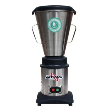 Imagem de Liquidificador Comercial Baixa Rotação 4 Litros, Copo Monobloco Inox, Lc-04 - Skymsen 127v 127v