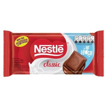 Imagem de Chocolate Ao Leite Nestlé Classic 80G - Embalagem Com 16 Unidades