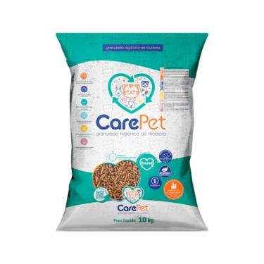 Imagem de CarePet Granulado Higiênico De Madeira Original Pacote 10 Kg