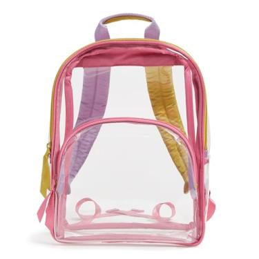 Imagem de Vera Bradley Mochila feminina transparente pequena Banbury, Medley transparente, One Size