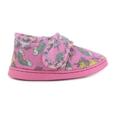Imagem de Pantufa Infantil Feminina Specht Unicórnio Rosa -1036-Feminino