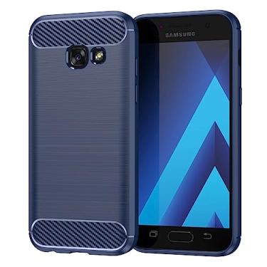 Imagem de Capas para Samsung Galaxy A3 2017.Caso básico,Botão de pressão flexível / 360 ° Proteção completa,Anti-fingerpirnts
