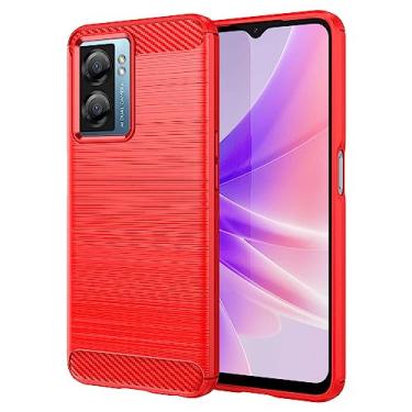 Imagem de Capas para OPPO A77 4G.Caso básico,Botão de pressão flexível / 360 ° Proteção completa,Anti-fingerpirnts