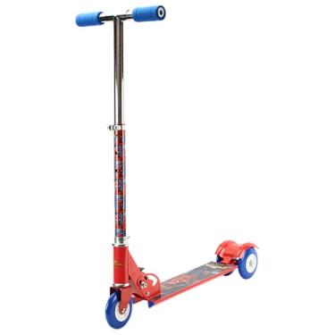 Imagem de BBR Toys Patinete Infantil 3 Rodas Ajustavel Dobravel Marvel Spider Man