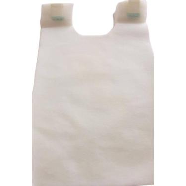 Imagem de Babador Descartável Branco 30G - 100 Unidades