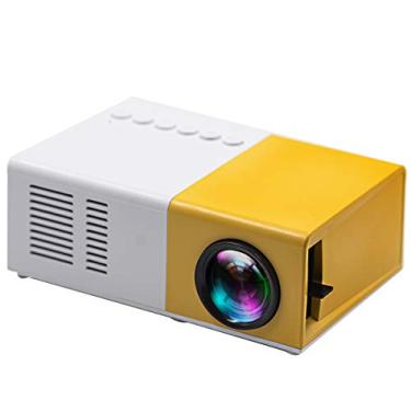 Imagem de Mini Projetor Portátil 600 Lumes HD Yg-300 Hdmi USB