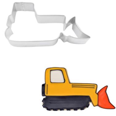 Imagem de R&M Cortador de biscoito Bulldozer 13,3 cm de aço inoxidável