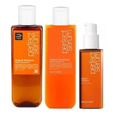 Imagem de KIT PERFECT SERUM ORIGINAL SHAMPOO 200ML + CONDICIONADOR 200ML + SERUM ORIGINAL 80ML - MISE EN SCENE