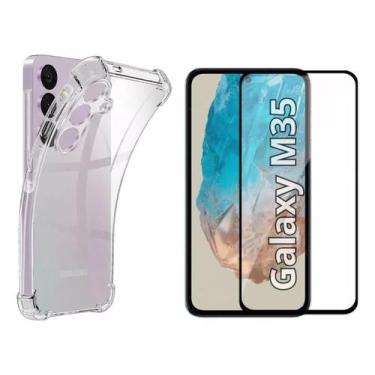 Imagem de Capa Capinha Case + Película 3D Para Samsung Galaxy M35 6.6 - Phonecel