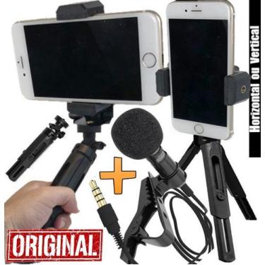 Imagem de Estabilizador Mão Suporte Tripé Smartphone Monopé Portátil Gravação Ví