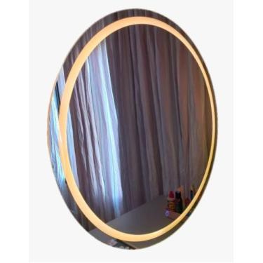 Imagem de Espelho Penteadeira Camarim 92 cm com luz de Led - Top Vidros, Cor da 