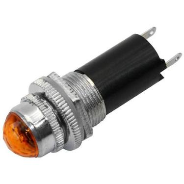 Imagem de 10x Lâmpada Sinaleiro Olho de Boi Ld16-4 / 220v - Amarelo - CHIPSCE