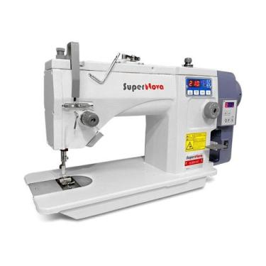 Imagem de Maquina Ziguezague Semi-industrial com 200 Padrões de Pontos - Super N