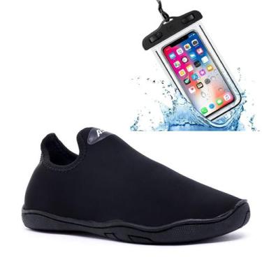 Imagem de Sapatilha Aquática Neoprene Tamanhos Especiais Trilha Praia Bike - Via