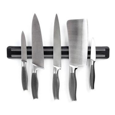 Imagem de 2 Barra Magnética P/ Facas 37,5 Cm Ferramentas Imã Parede 1 Pç - Clink