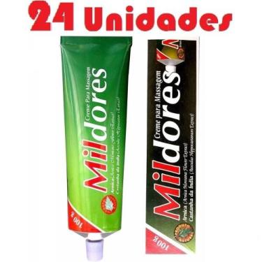 Imagem de Kit com 24 Pomada Massageadora Mil Dores 100g - Pierry Wermon