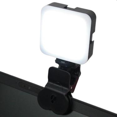 Imagem de Mini Soft Box Led Para Celular Fotos Selfies Vídeos Reuniões - KNIMP