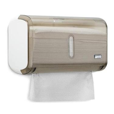 Imagem de Dispenser Suporte De Papel Interfolha Ou Papel Toalha Fume - Premisse