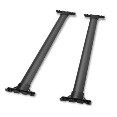 Imagem de DNA MOTORING Par de barras transversais dianteiras e traseiras de rack de teto compatíveis com RX350 2010-2015, RX450H 2010-2015, serve apenas em veículos com trilhos de teto OEM, RR-RX35010