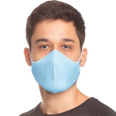 Imagem de Máscara de Proteção Esportiva Academia Knit 3d Com 2 Refis - Respiráve