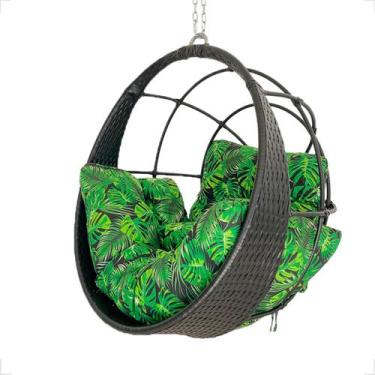 Imagem de Balanço Suspenso Ninho Ômega Jardim Gourmet Alumínio Teto - Fexx Fiber
