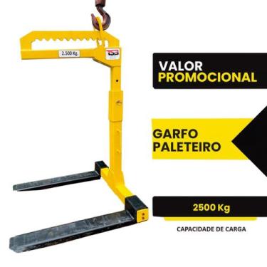 Imagem de Garfo Paleteiro 2500kg Toneladas Munck Porta Palete Pallet - TSB