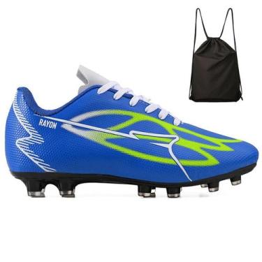 Imagem de Kit Chuteira Futebol Campo Sintetica Grama Natural + Mochila Adulto - 